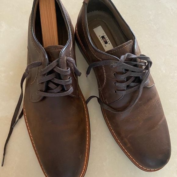 Joseph Abboud Morrison ll size 9.5 brown shoes new, no box - Picture 1 of 4